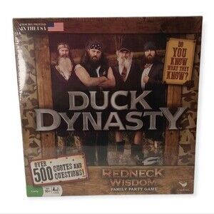 NEW Duck Dynasty Family Party Game Sealed 500 Quotes & Questions Trivia Game